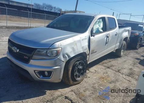 2015 Chevrolet Colorado Z71 from USA, damaged, VIN 1GCGSCE33F1219566